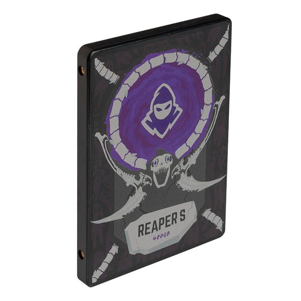 SSD Mancer Reaper S, 480GB, 2.5, Sata III 6GB/s, Leitura 550 MB/s, Gravacao 490 MB/s, MCR-RPRS-480
