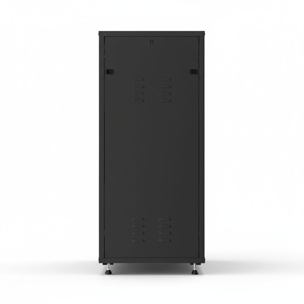 Rack de Piso Intelbras RPD 2867 Desmontável 28U 19" 670mm, 1000kg Carga, Aço SAE 1008, Porta Acrílico, Preto