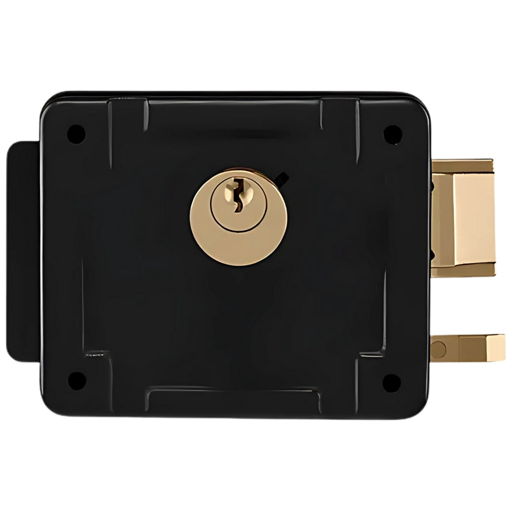 Fechadura Elétrica de Sobrepor FX 500 Intelbras, Cilindro Fixo 40 mm, Compacta, Aço – Preto