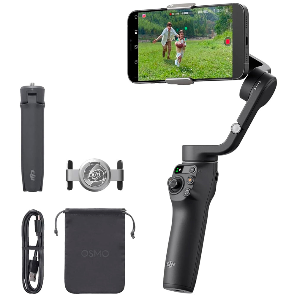 Gimbal Estabilizador DJI Osmo Mobile 6, com 3 eixos para Smartphone, Cinza Escuro, DJI110