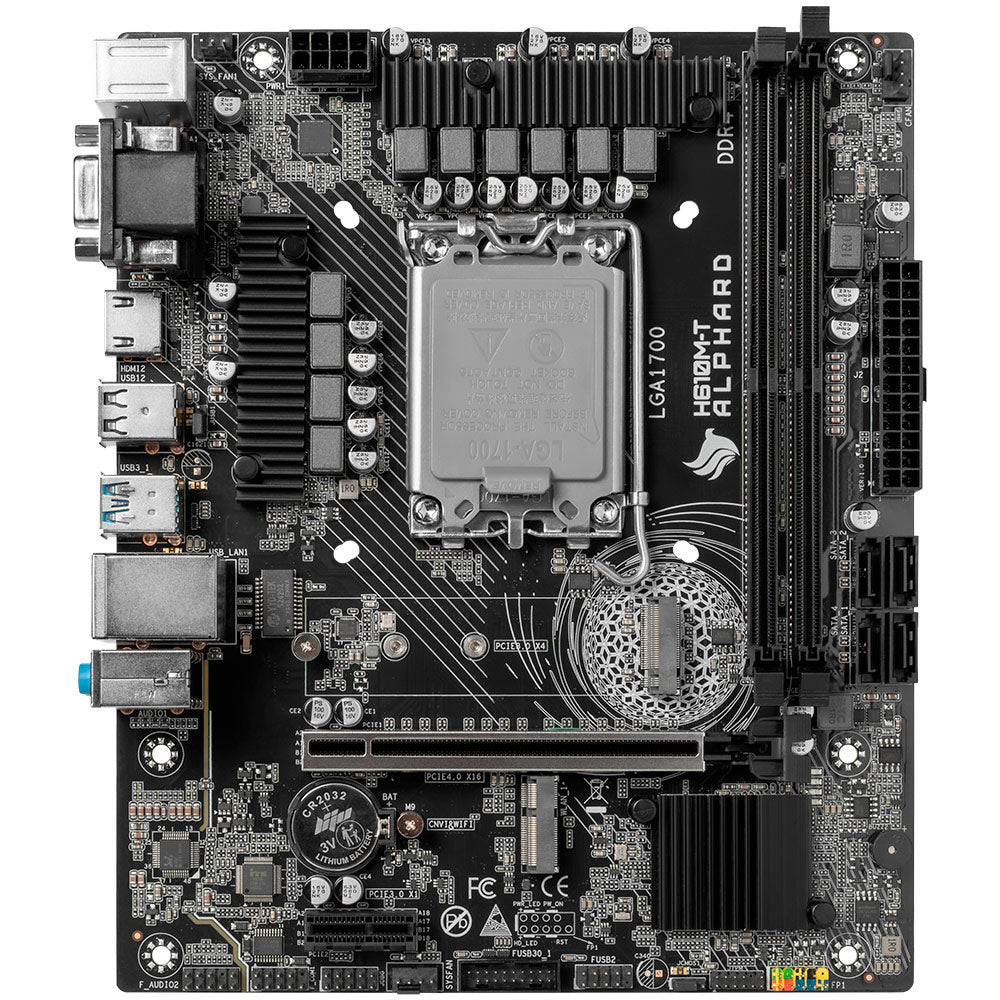 Computador Gamer Core i5-13400, RAM 16GB (2x8), SSD NVMe 512GB, RTX 3060 com 12GB 192bit, Gabinete PGAPSRGB, Fonte 550W