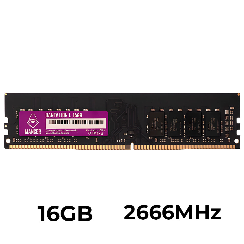 Memoria RAM Desktop Mancer Dantalion L, 16GB (1x16GB), DDR4, 2666MHz, C19, MCR-DTLL-16GB
