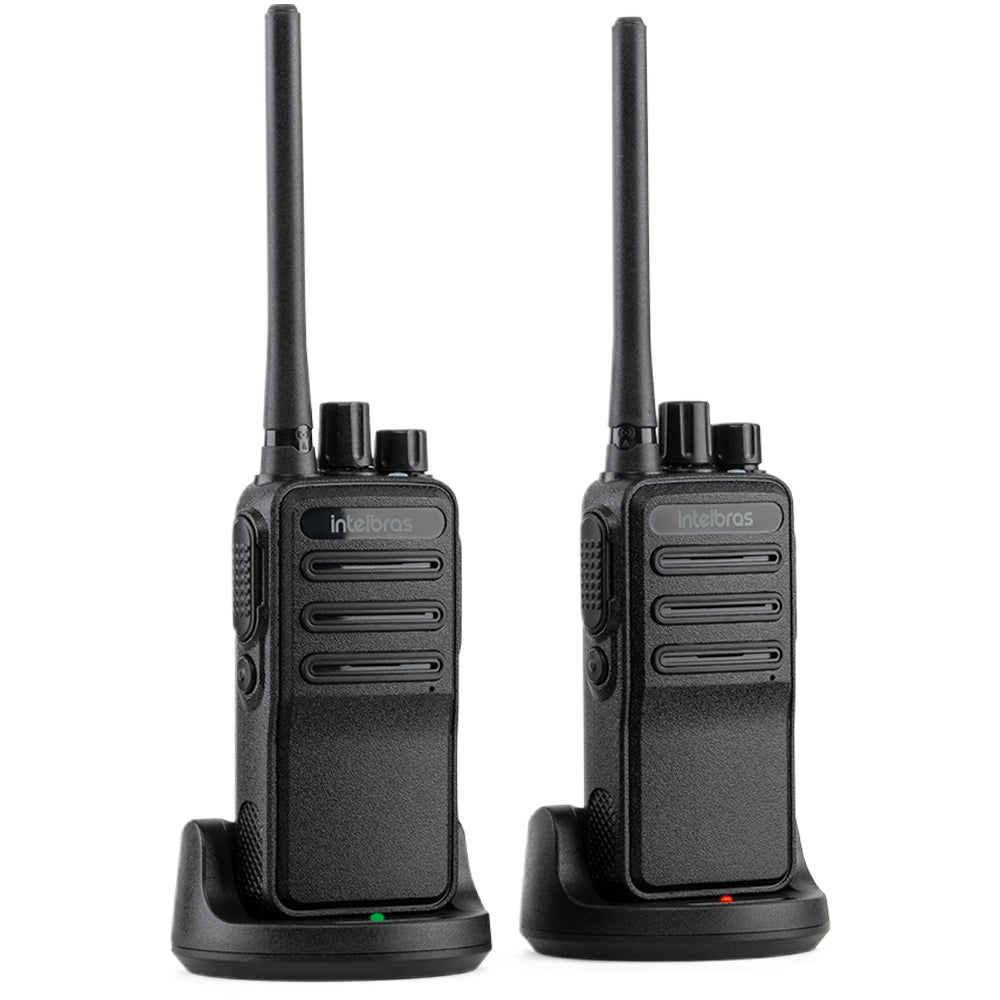 Rádio Comunicador Walk Talk Longo Alcance Intelbras RC 3002 G2 - Preto