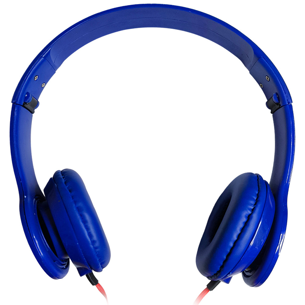 Fone de Ouvido Headphone, Com Conector P2, Estéreo, KAPBOM, KA-888, Azul