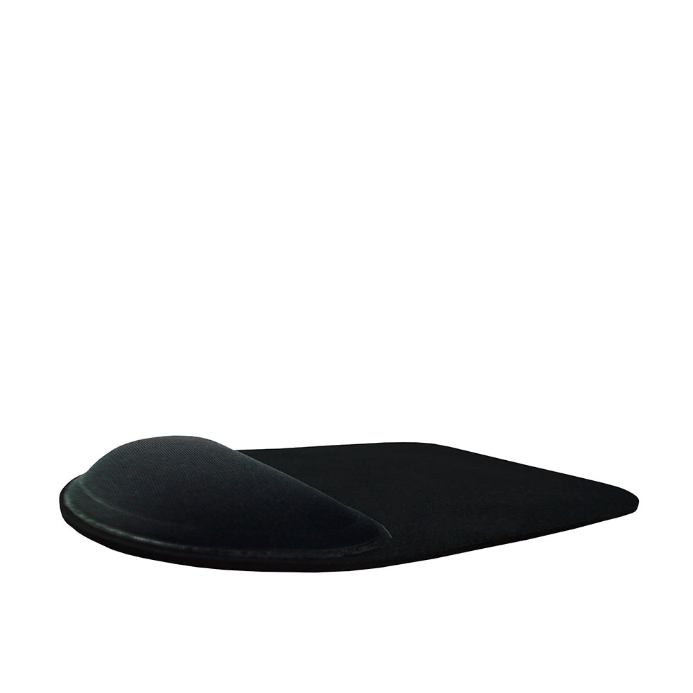 Mousepad Ergonômico 17x22cm, Reliza Compact, Com Apoio de Pulso e Base Antiderrapante - Preto