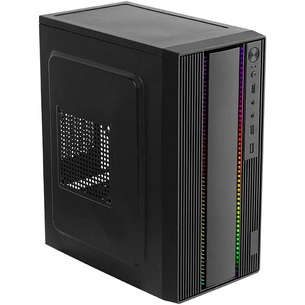 Computador Gamer AMD Ryzen 5 4600G 4.2GHz, GFire HTG 601, SSD 120GB, Memoria 8GB RAM, Windows 10 Pro