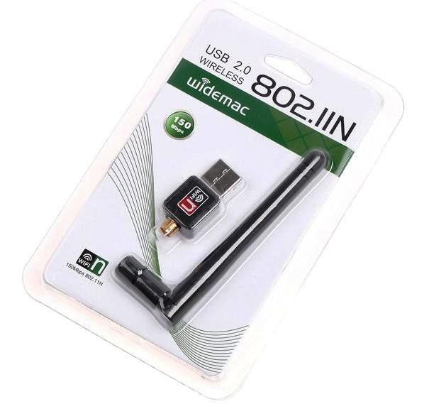 Adaptador Wi-Fi Usb Com Antena 802.iin 900 mbps Wireless