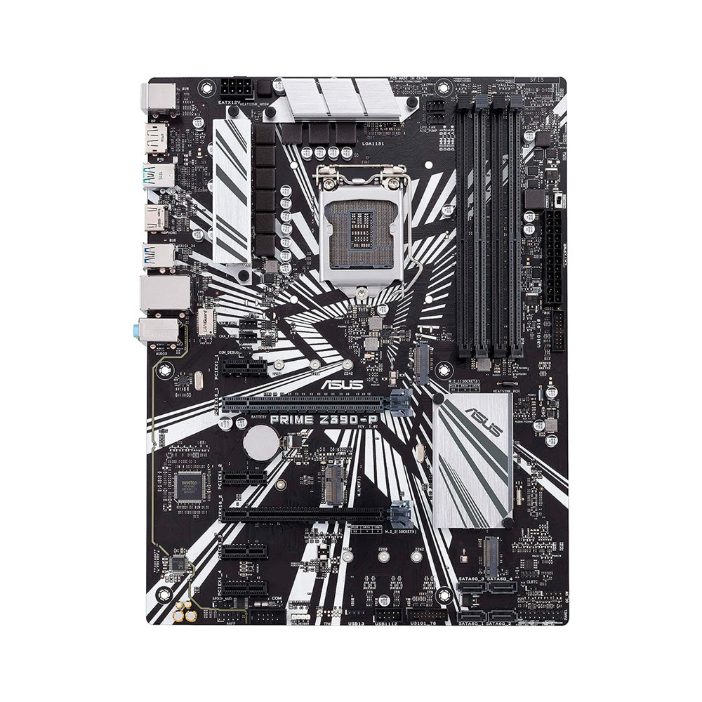 Placa Mãe Prime Z390-A LGA1151 DDR4 ATX - 64GB PCI-e 3.0 USB 3.1 - Para 9ª/8ª geração