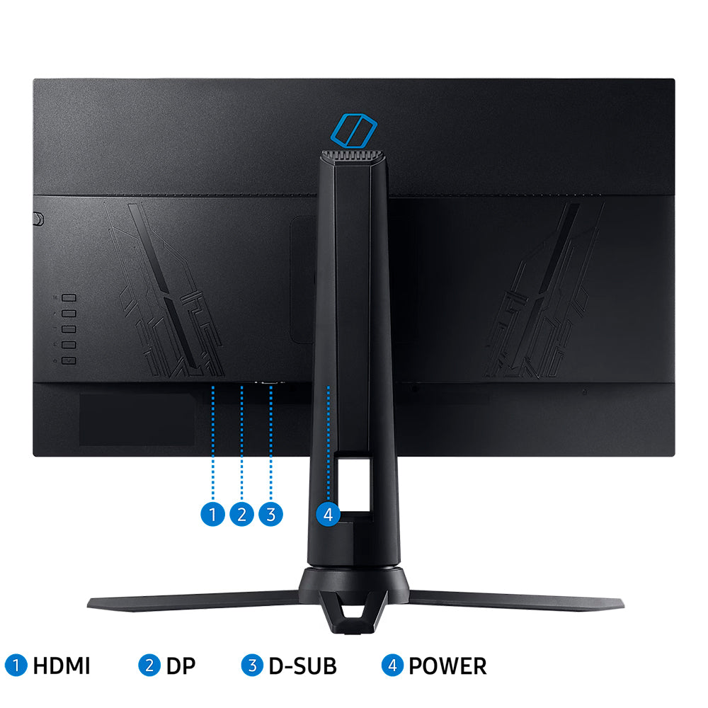 Monitor Gamer Samsung 24" Odyssey G3, Full HD, 144Hz, 1ms, FreeSync Premium, HDMI/Displayport, Ajuste de Altura
