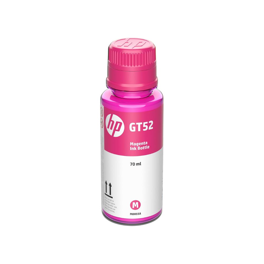 Kit Refil 4 Cores Hp GT52/GT53 Original 300Ml 9F3N4AL Ciano, Magenta, Amarelo e Preto Para impressora Deskjet 5810, 5820
