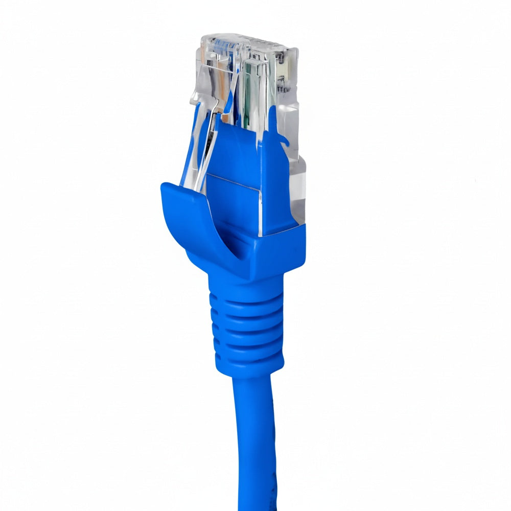 Cabo de Rede Patch Cord Cat.5E, 1.5 Metros RJ45, U/UTP 4 Pares 24 AWG, Gigabit, CAT5E15B Azul
