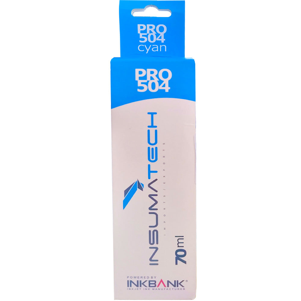 Refil de Tinta Compatível com Epson Insumatech Pro 504 Corante Azul 70 ml
