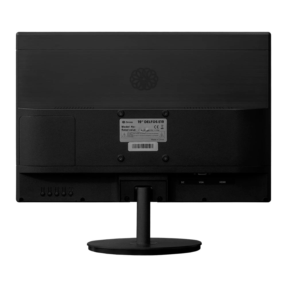 Monitor 19 Zinnia Delfos E19, TN, HD, sRGB 95, 75Hz, HDMI/VGA, ZNO-DLFE19-BL01