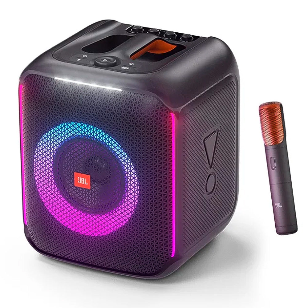 Caixa de Som Bluetooth JBL PartyBox Encore Com 2 Microphones 100W - Power Ful Bass Boost JBLPBENCORE2MICBR
