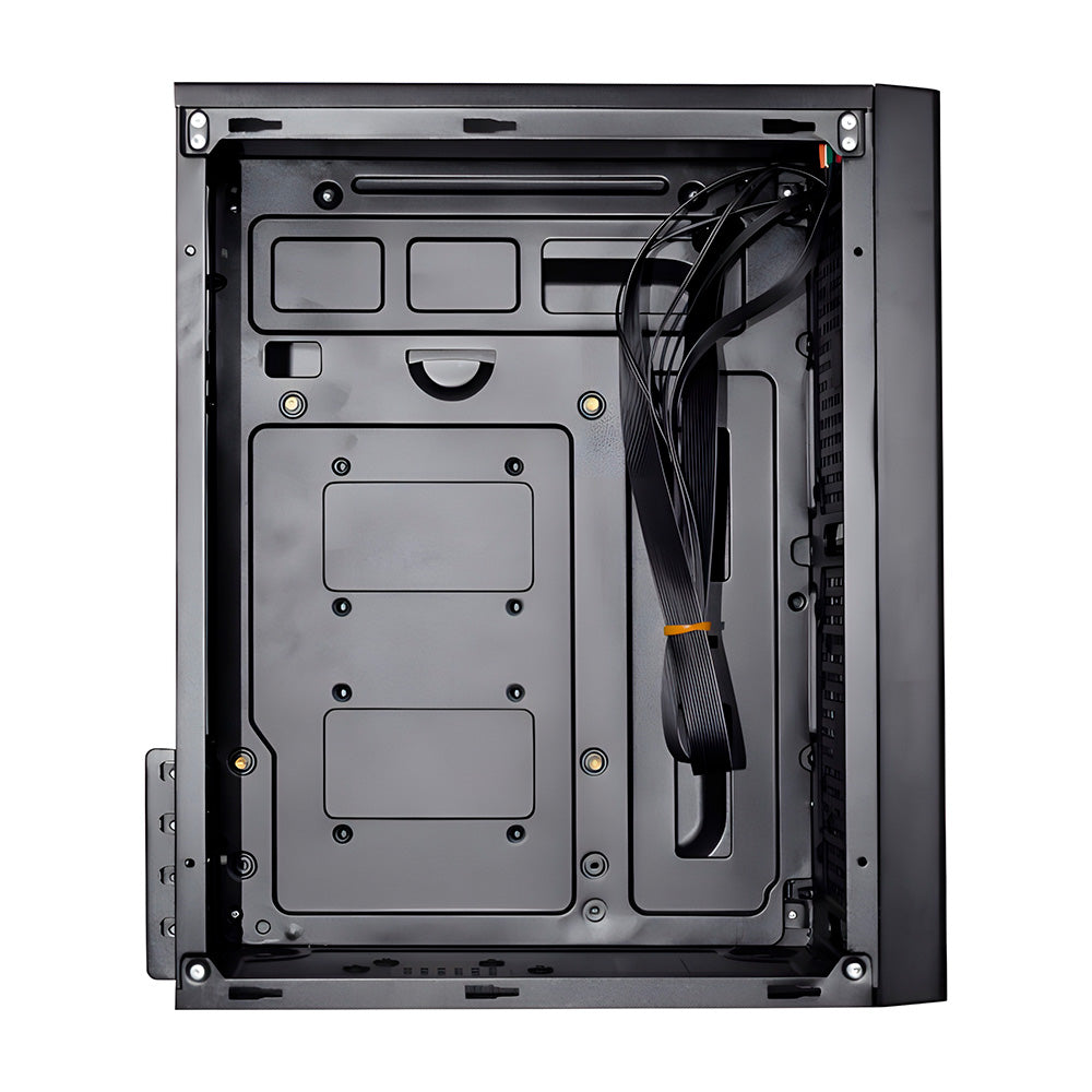 Gabinete Gamer Kmex CG15NX, Rainbow, Mini-Tower, Lateral Acrilico, Preto, CG15NXRH0010B0X