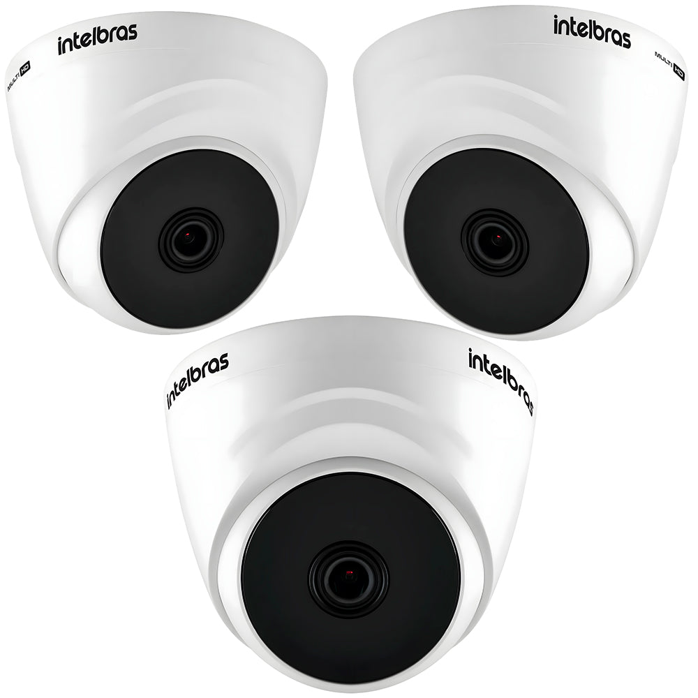 Câmera de Segurança Multi HD Intelbras VHD 1220 Dome G5 Full HD 1080p Dome Infravermelho Lente 2,8mm