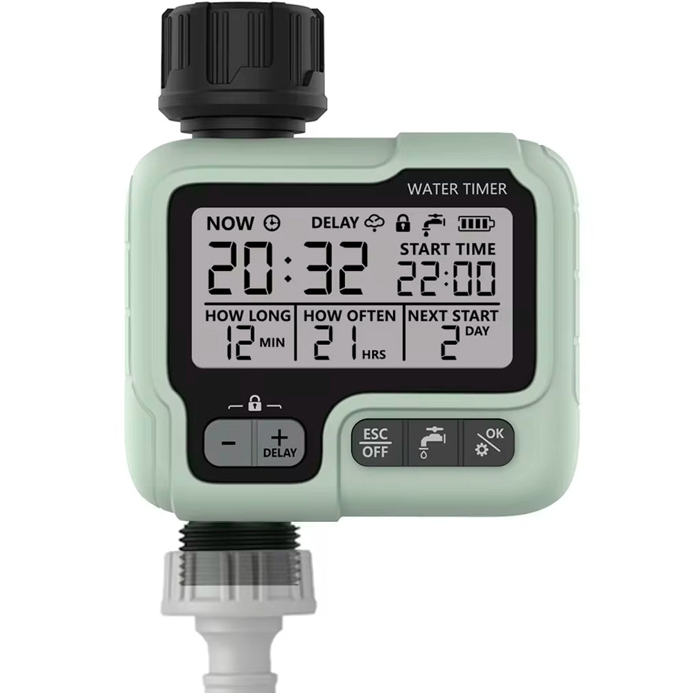 Temporizador de Irrigação Progamável, Automático, Para Hortas e Jardins - HCT-322-BS