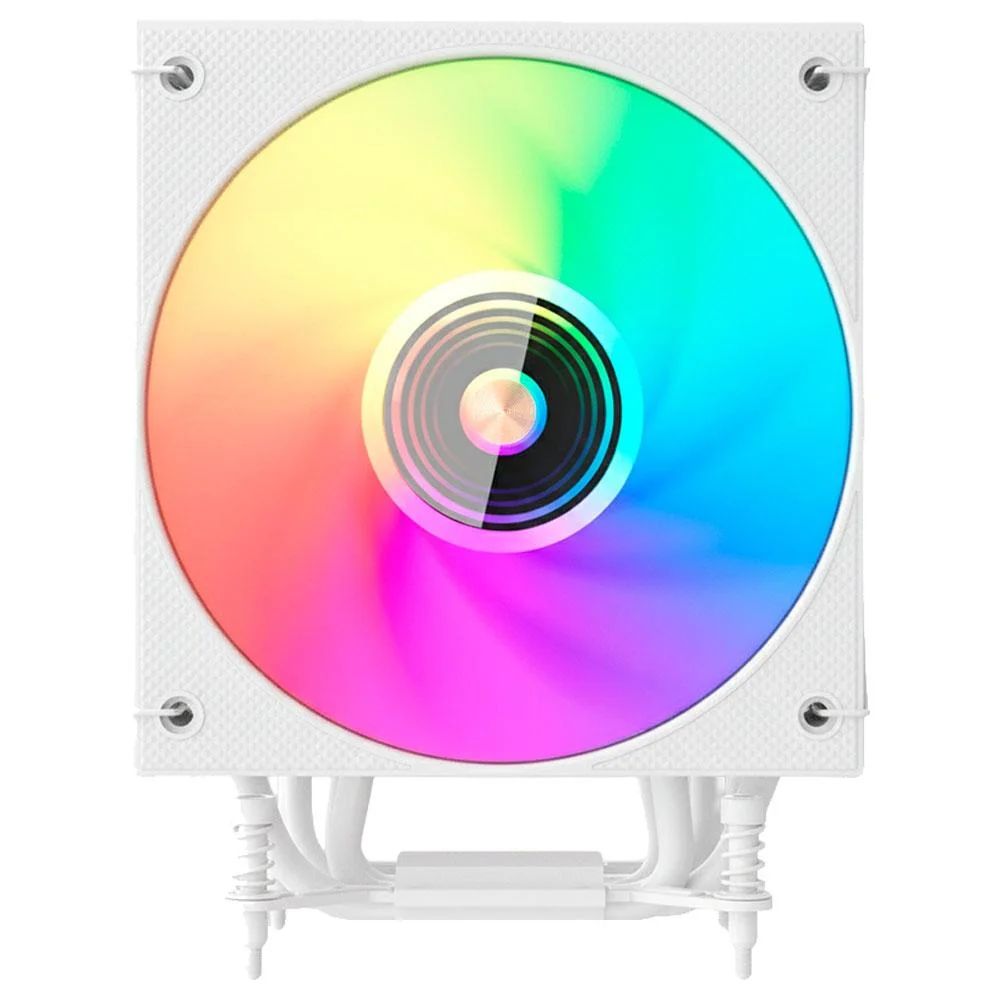 Cooler para CPU Aerion Titan CPU100 ARGB Branco, 120 mm, Rolamento Hidráulico