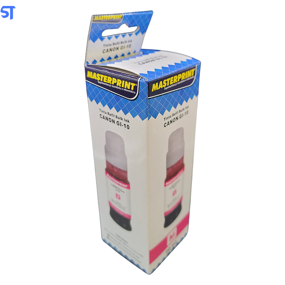 Refil de Tinta Compatível Canon Bulk Ink GI-10 Corante Magento 70ML MasterPrint