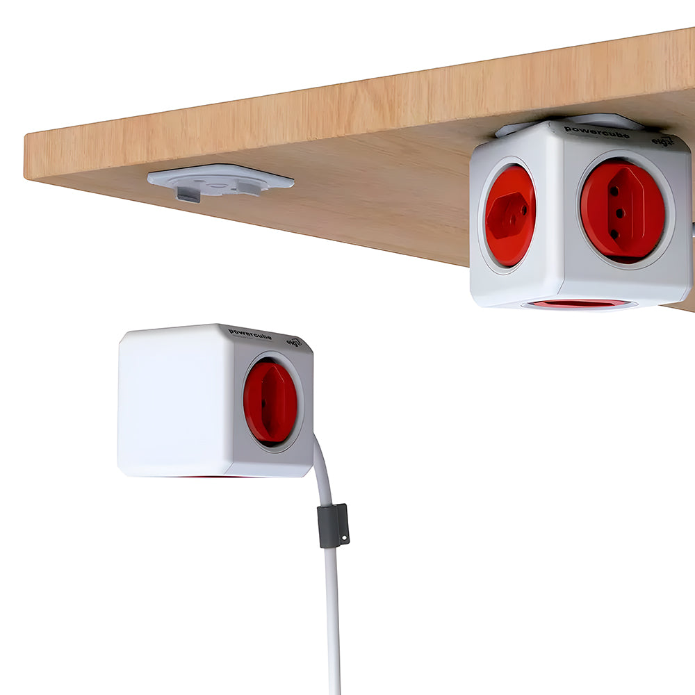 Adaptador Múltiplo, Bivolt, 5 Tomadas, Com Cabo de 3 Metros, PowerCube EXTENDED, PWC-X5/3M, ELG