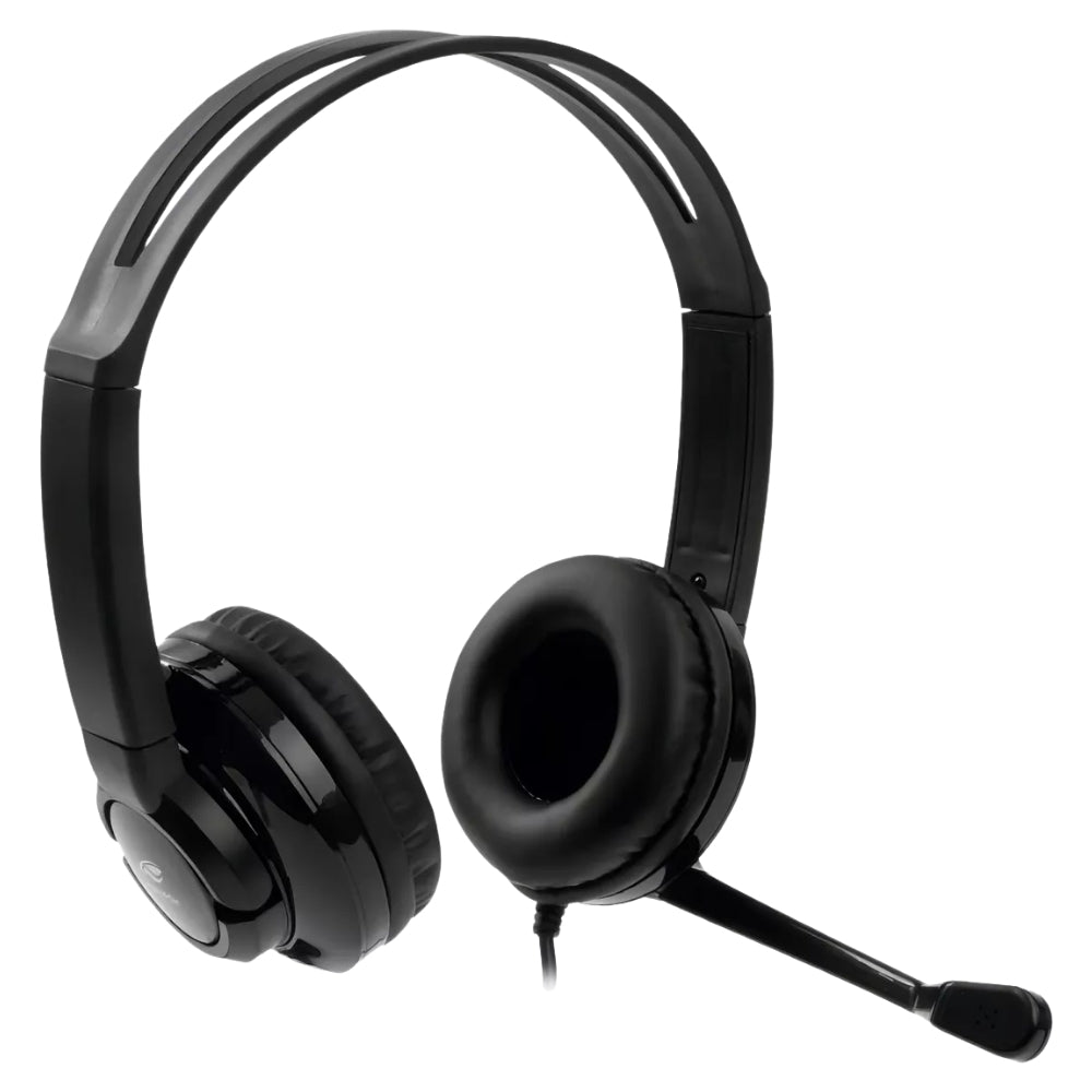 Headset PH-120BK C3Tech Conector 2x P2 3.5mm Circumaural, Microfone Omnidirecional, Estéreo, Integrado Ajustável - Preto