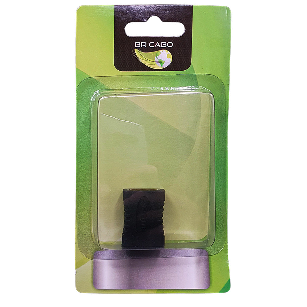Emenda Adaptador HDMI Fêma Para HDMI Fêmea - Preto
