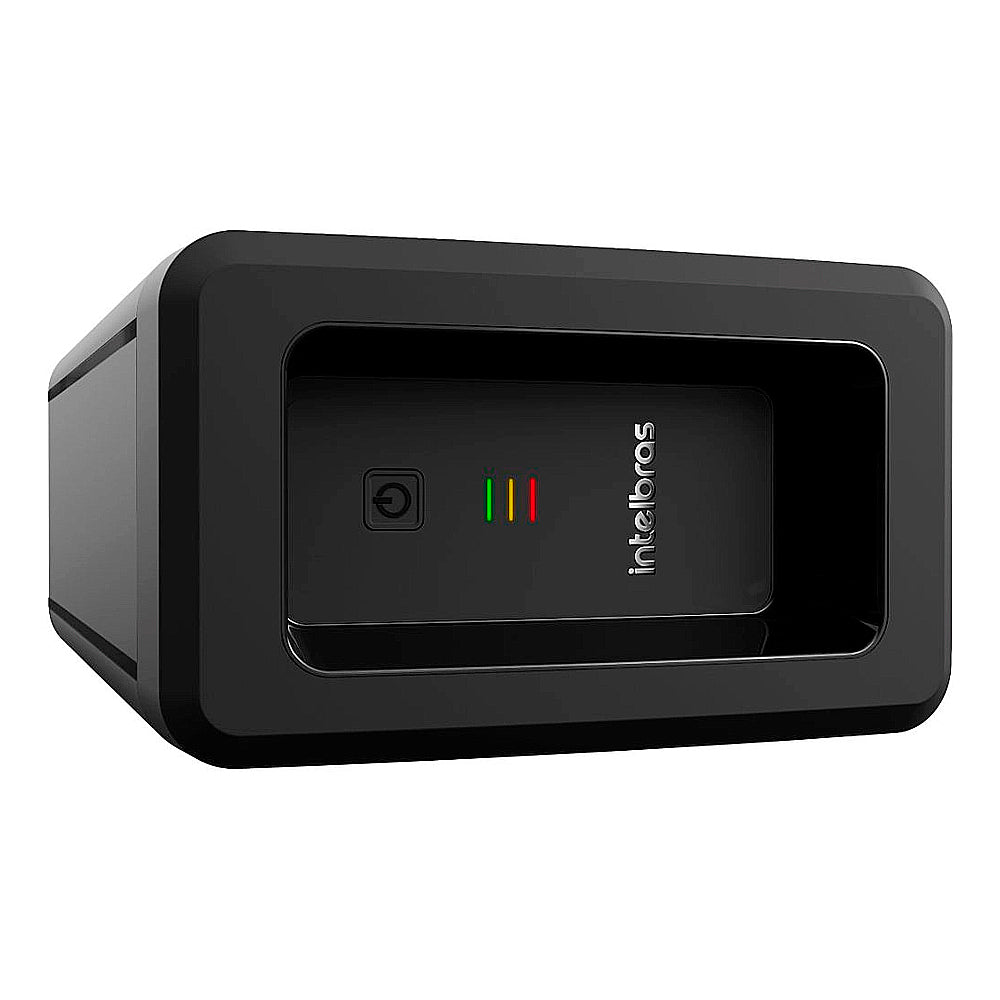 Nobreak Interativo Intelbras ATTIV 1200VA Preto Entrada e Saída 220 Voltes Com 8 Tomadas