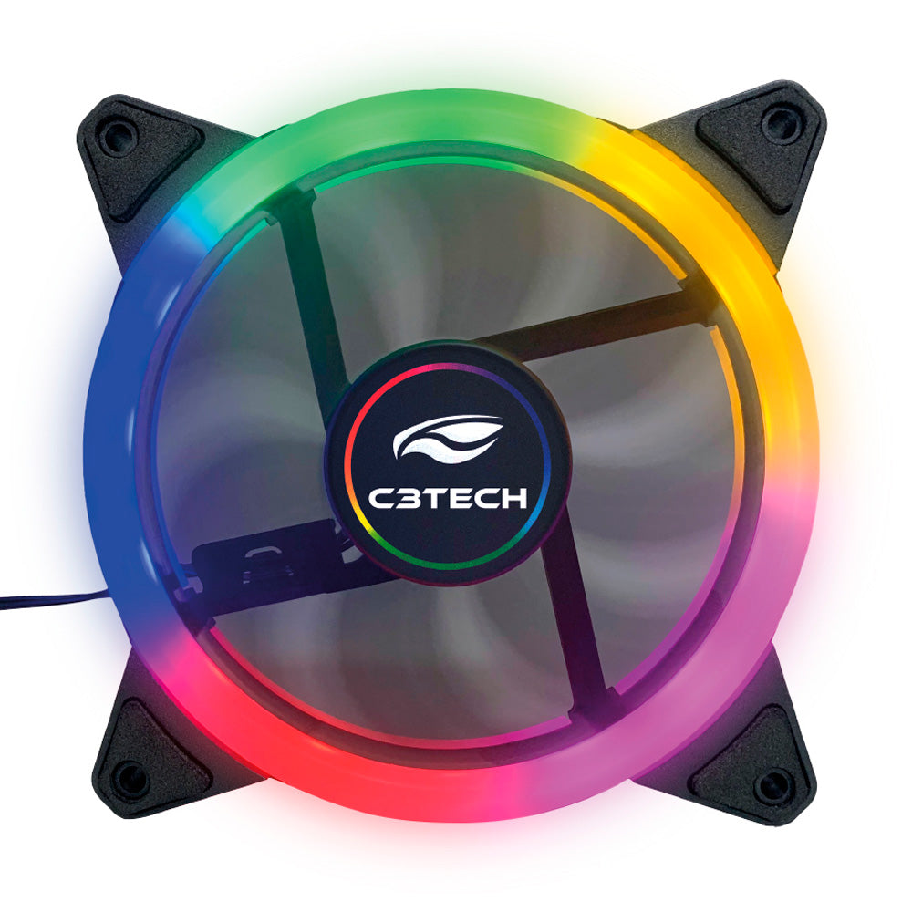 Cooler Fan F7-L130M Gaming Multicores 12CM - C3Tech