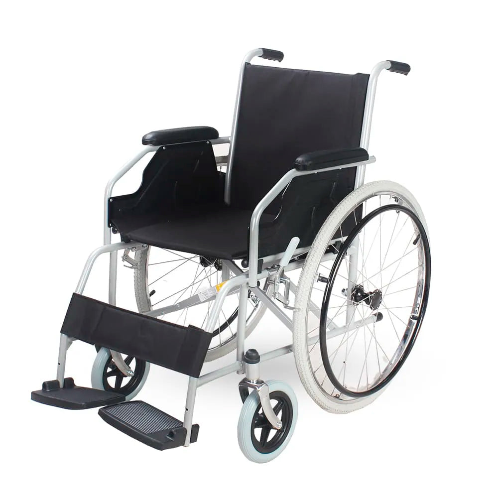 Cadeira De Rodas Dobrável Resistente Até 100kg D100 Dellamed