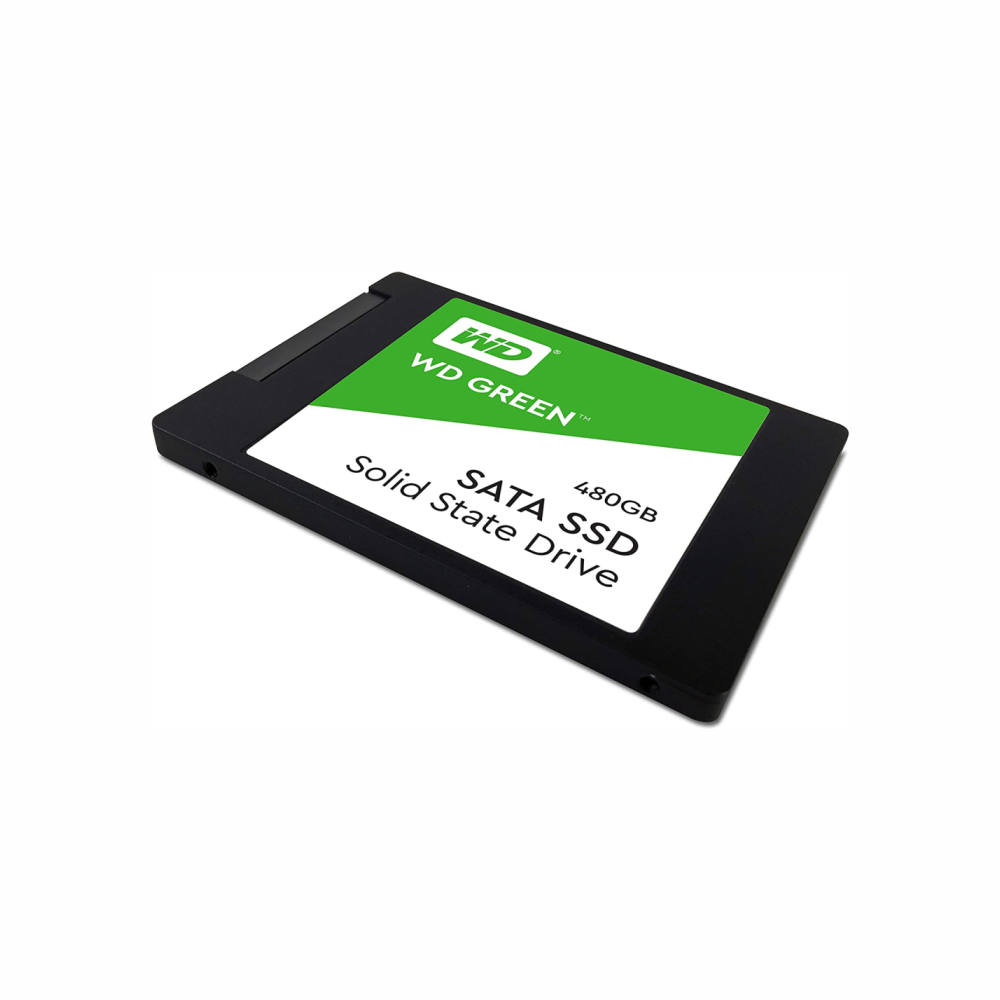 SSD WD Green 480GB SATA III 2.5" Leitura 545MB/s Gravação 430MB/s WDS480G2G0A
