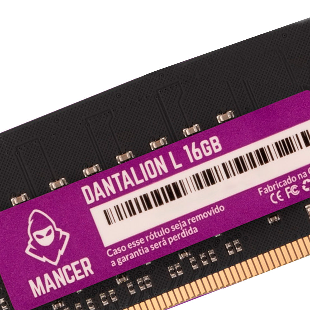 Memoria RAM Desktop Mancer Dantalion L, 16GB (1x16GB), DDR4, 2666MHz, C19, MCR-DTLL-16GB