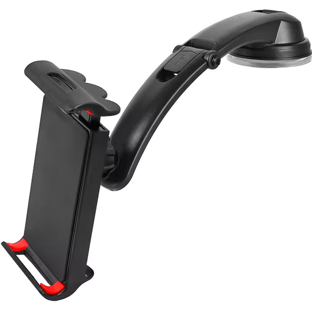 Suporte Veicular Universal Para Tablet e Celular, Com Ponto de Ajuste - Preto