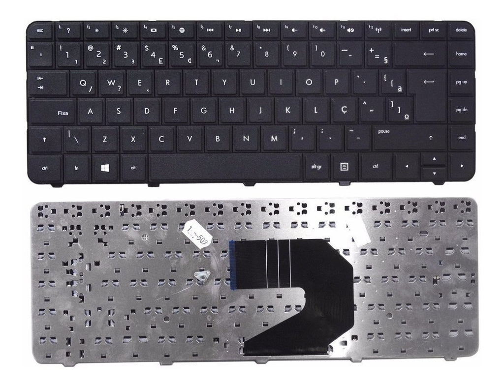 Teclado Notebook Hp 1000 G6-1000- 697529-201 Pn V121026ar2 Br  (4007)
