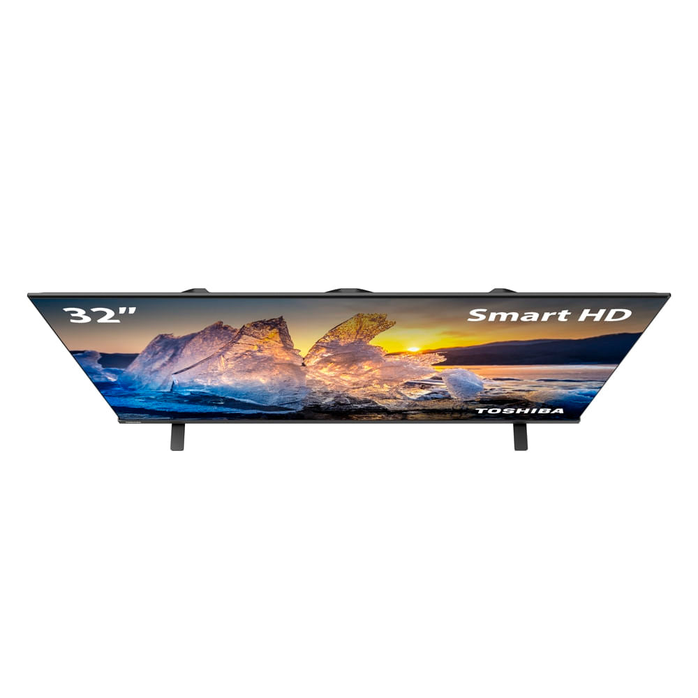 Smart TV 32" Toshiba HD TB020M Tela DLED com Assistente de Voz Integrado, Vidaa, Wi-Fi, USB, HDMI