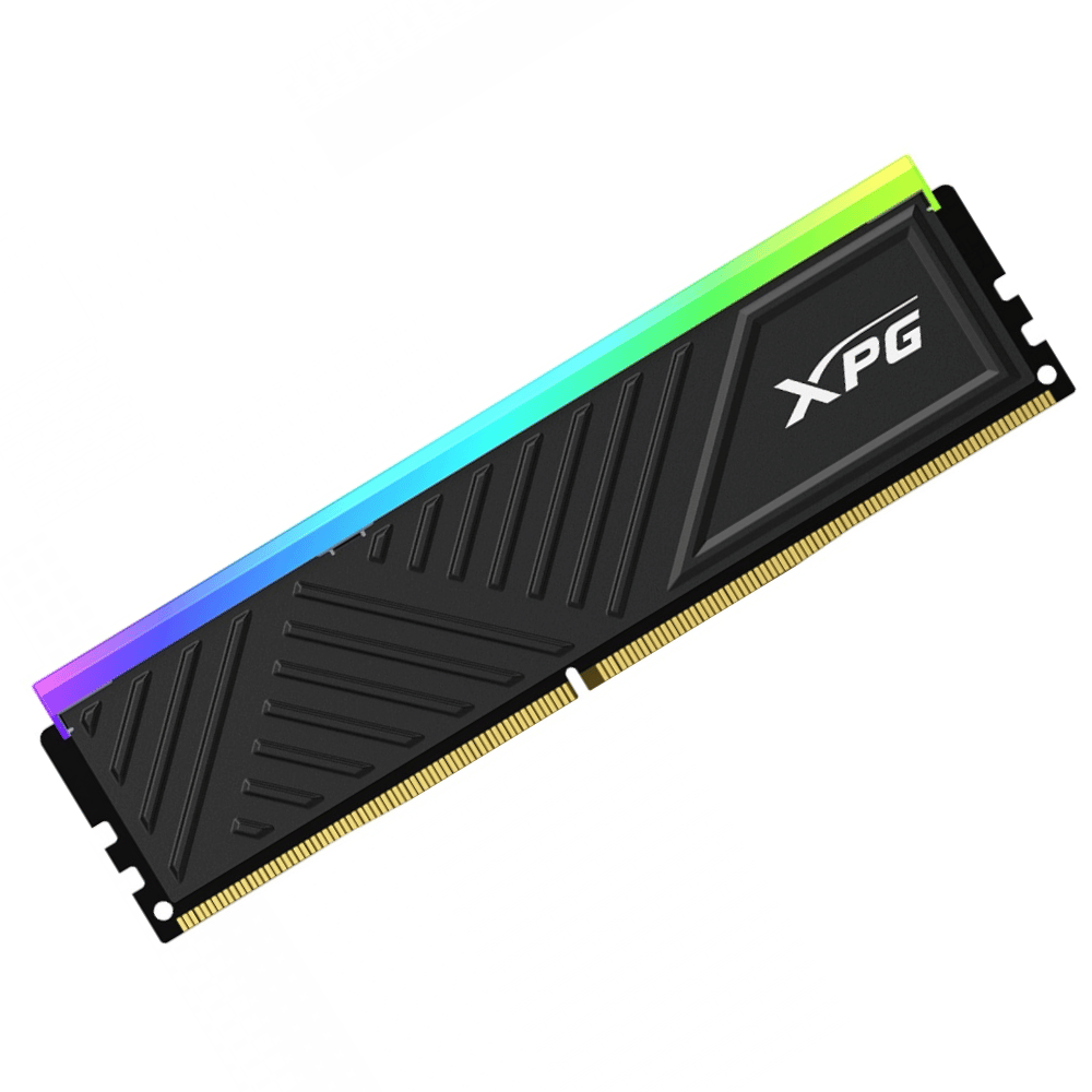 Memória Ram Desktop DDR4 XPG Spectrix D35G, RGB, 8GB, 3200Mhz, Black, AX4U32008G16A-SBKD35G
