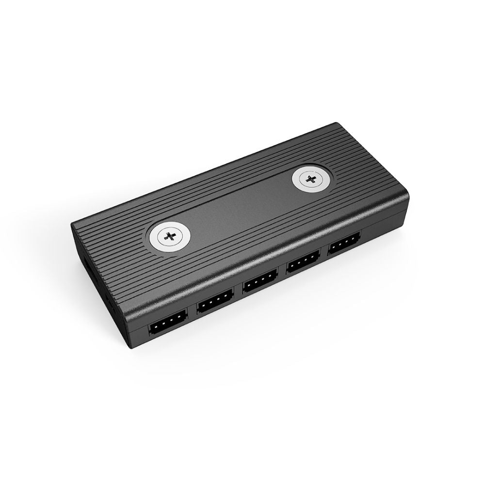 Hub Controlador de Fan FH-110BK ARGB 4 pinos C3Tech