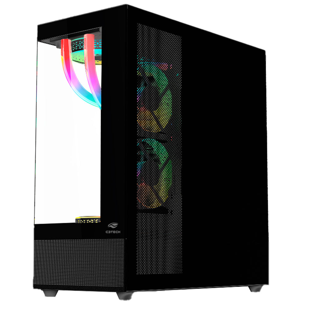 Computador Gamer Core I7-12700F, Water Cooler FC-W120RGB, RTX 4060, RAM 32GB DDR4, SSD 512GB M.2 + 2TB, ATX 850W