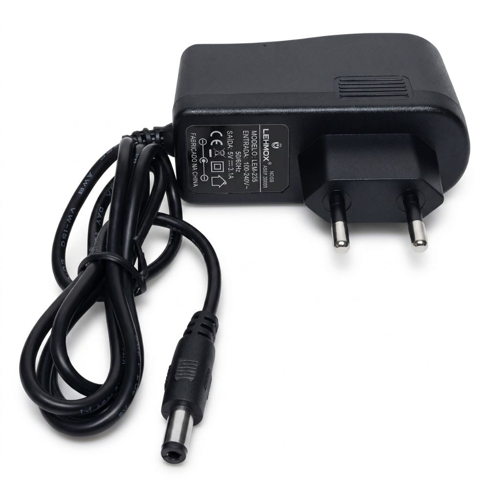 Fonte de Alimentação 5V 3.1A para Roteadores, Switch, Tv Box, Modem LEHMOX - LEY-235