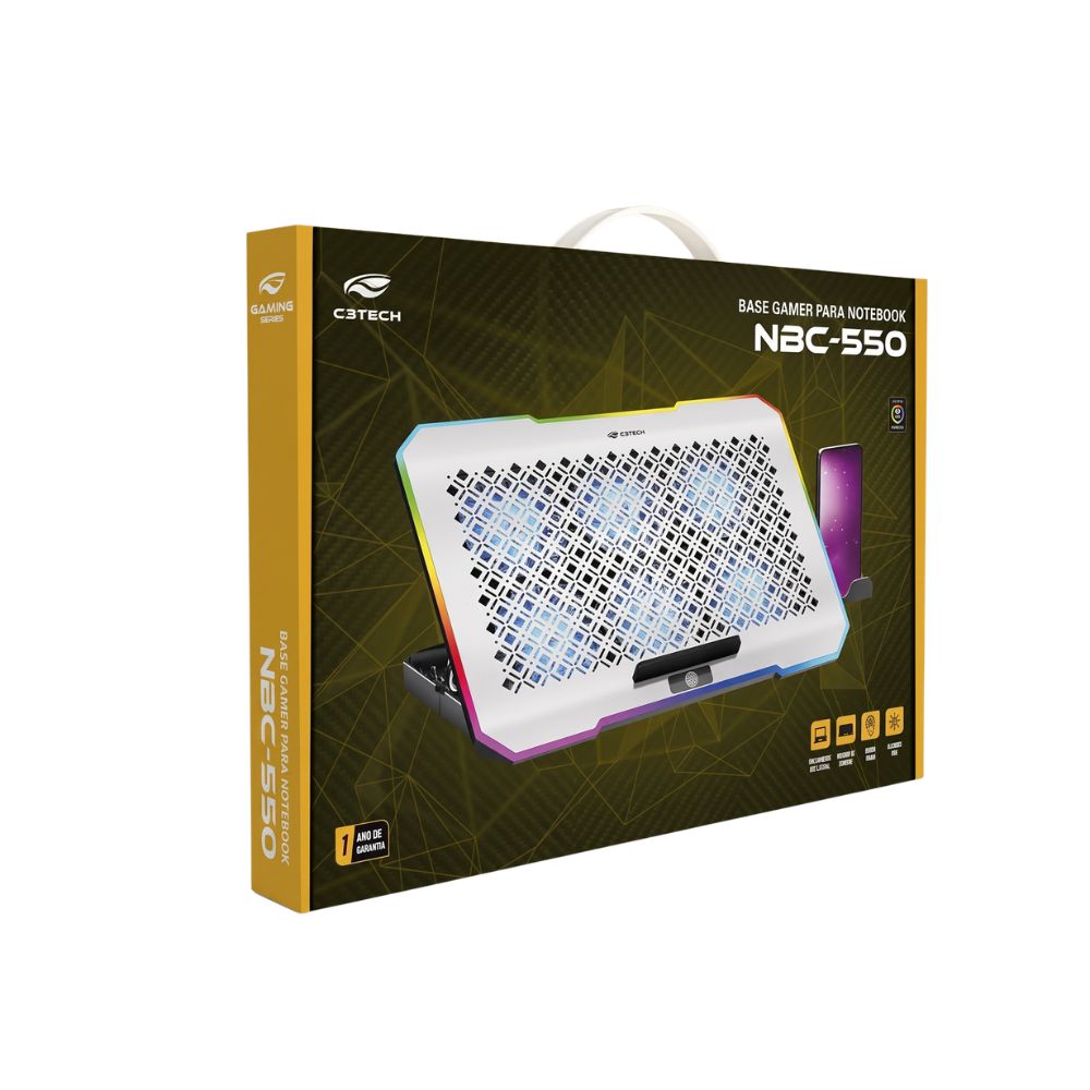 Base Para Notebook 17,3" Gamer NBC-550SI C3Tech Gaming