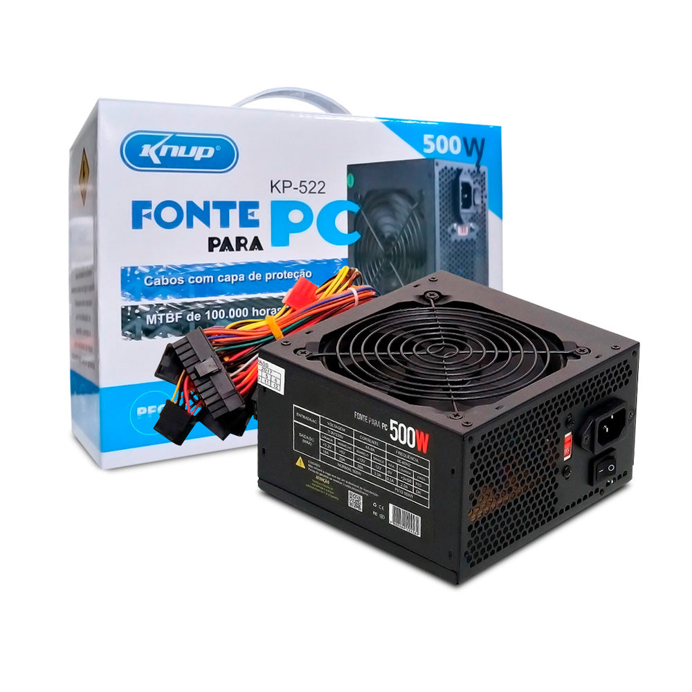 Computador Gamer Core i5- 3470, HD SSD 256GB, Memória 8GB, Gabinete BG-014 Em Acrílico, Fonte Real 500W