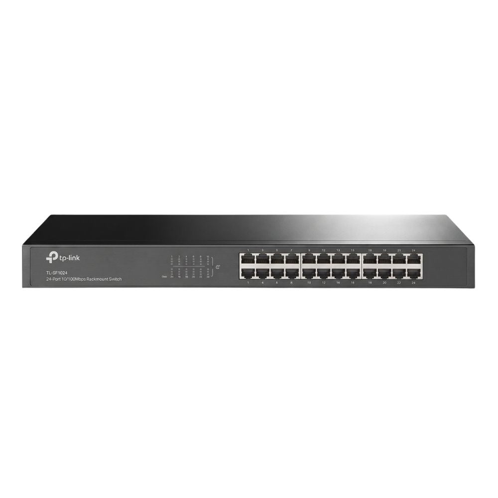 Switch 24 Portas Tp-Link Rackmount TL-SF1024 10/100Mbps Rj45 Ports