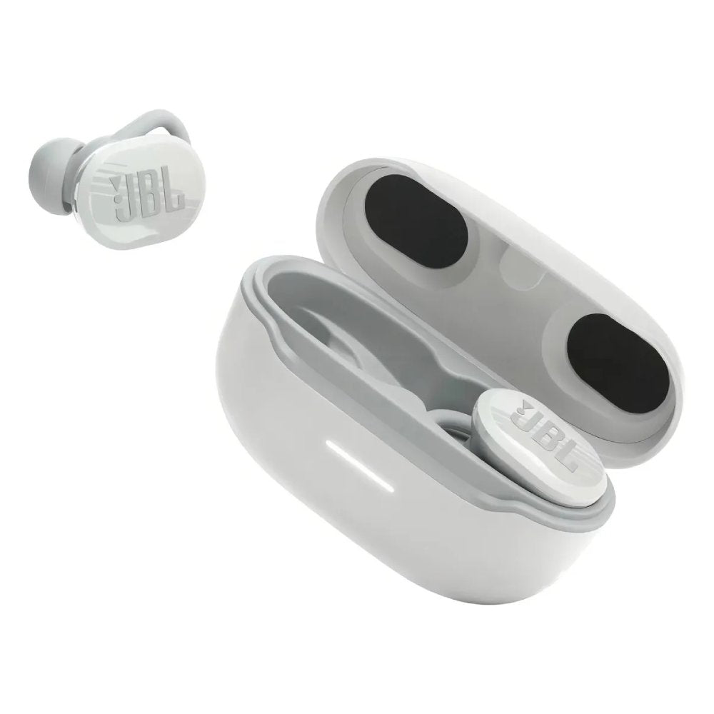 Fone de Ouvido JBL Sem Fio Endurance Race Bluetooh Até 30H de Bateria Smart Ambient Esportivo Branco