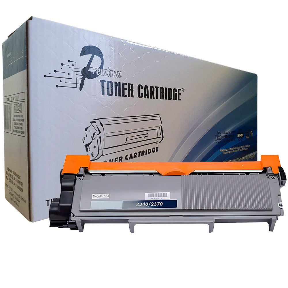 Cartucho Compatível Toner Brother TN2340/2370 Premium 2.6K, Para 2360DW. 2540DW, L2520DW, L2720DW, 2740DW