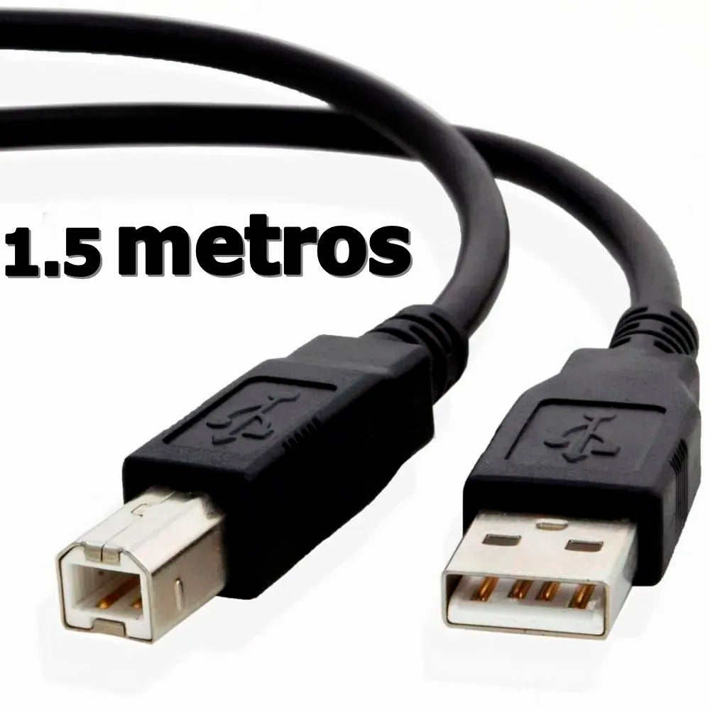 Cabo de Impressora USB 2.0AM + BM, 1,5 Metros, Filtro Contra Interfências, Next Trad - 03506