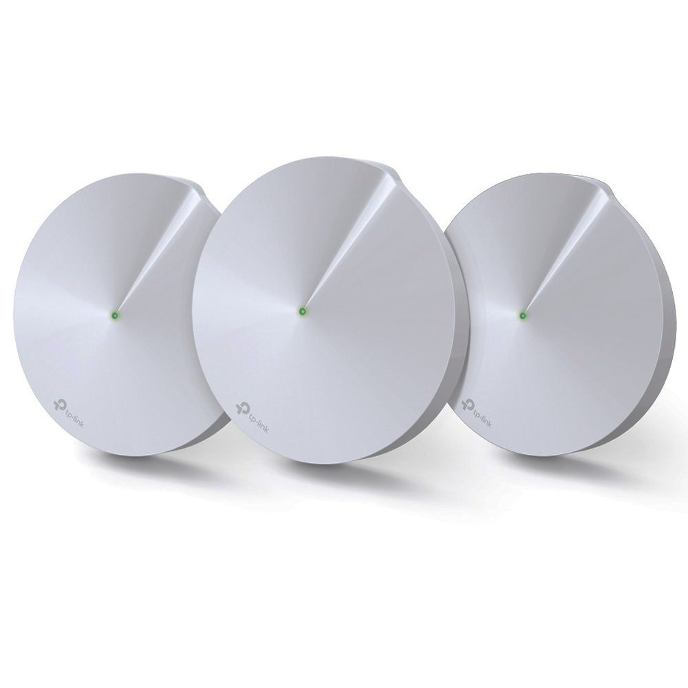 Kit Roteador e Repetidor TP-link Deco M5 AC1300 Art Whole Home Mesh Deco M5