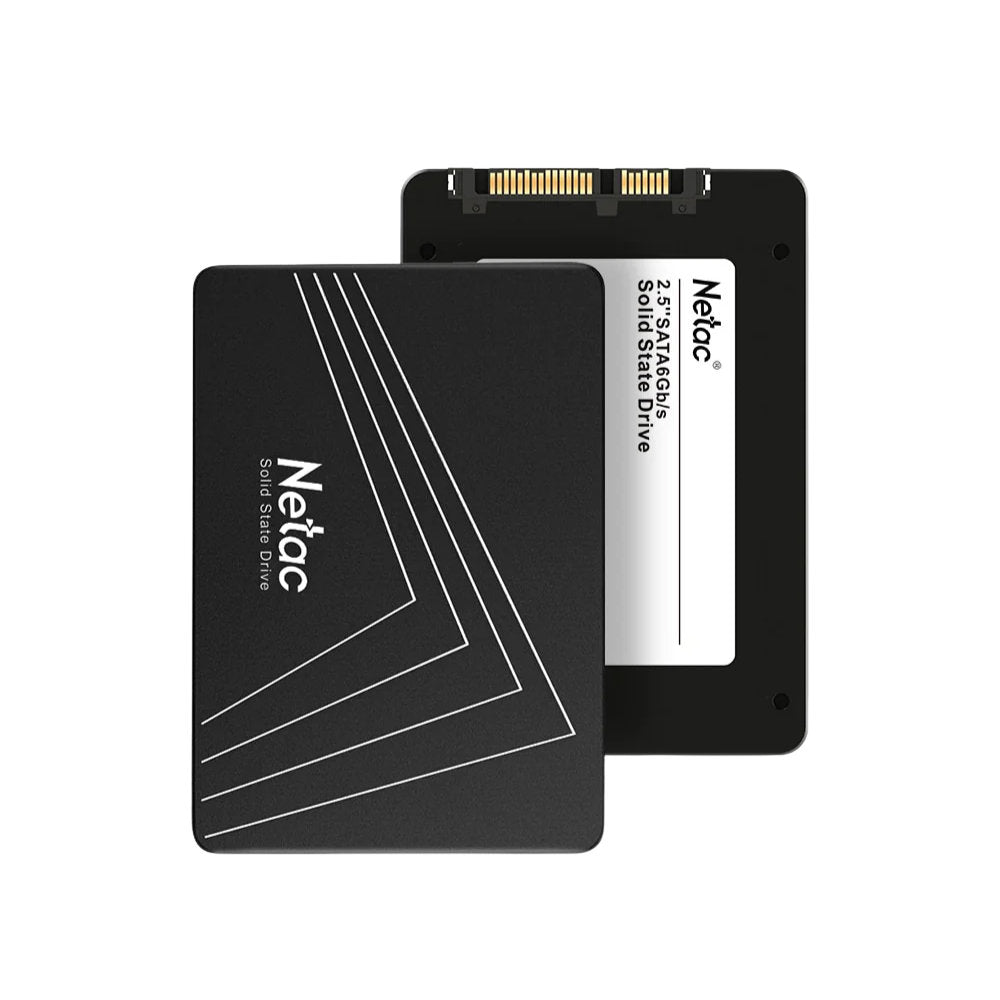 SSD Netac 512GB SATA III 2,5", Leitura 560MB/s Gravação 510MB/s, N530S, TLC