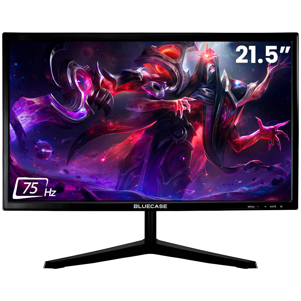 Monitor Gamer RAKO 21,5" BLUECASE - FULL HD, 75 HZ, HDMI, VGA - BM221GW