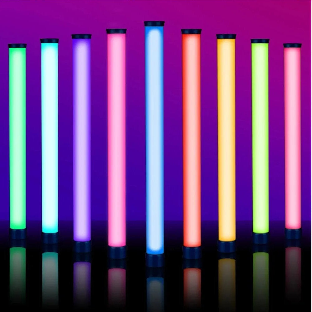 Bastão de LED RGB Sokani X25, 25W Bi-Color, 2500-9000K CRI95+, TLCI97, Controle APP, Portátil, Bateria Integrada