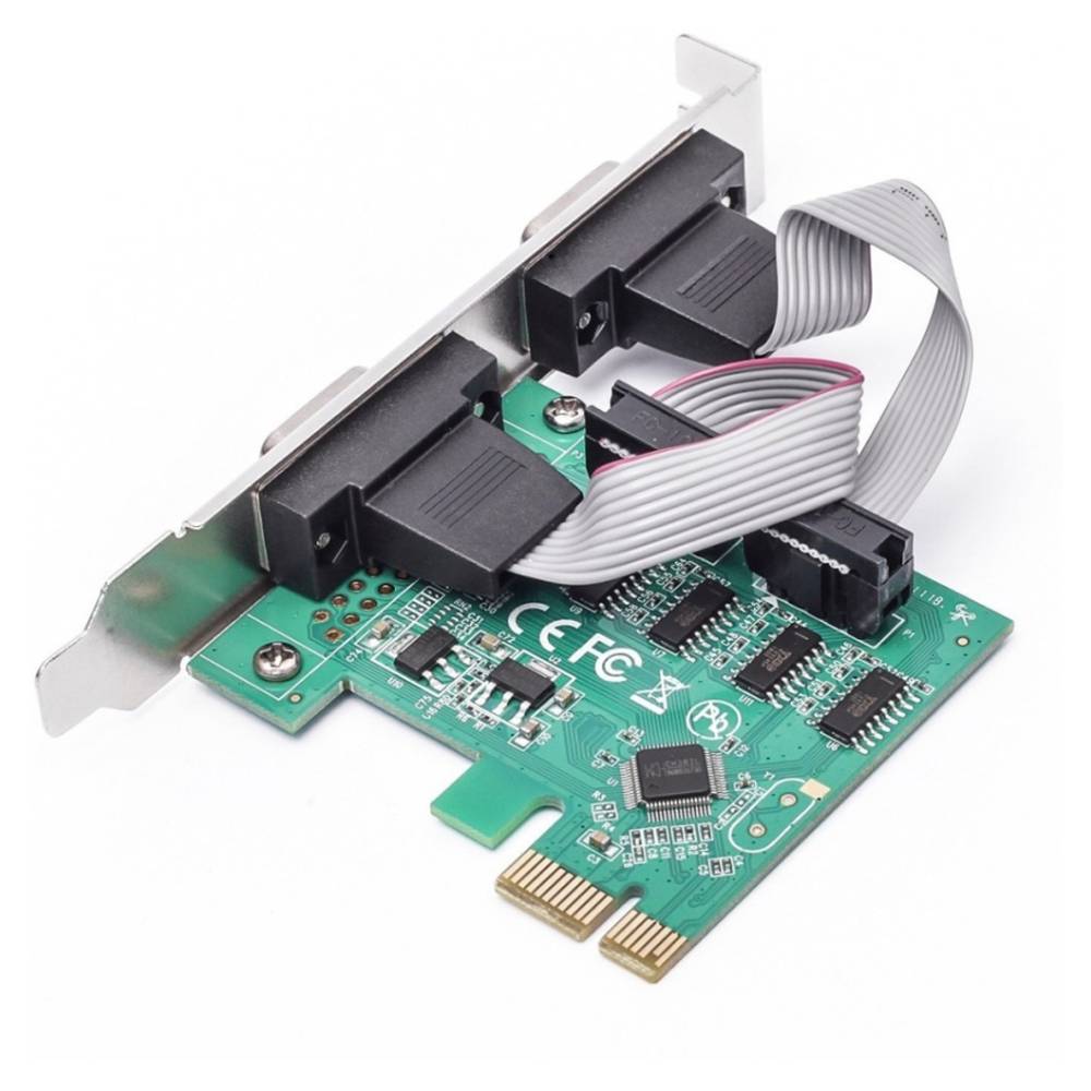 Placa Serial PCI Express 2 Portas RS232 DB9 Knup KP-T89