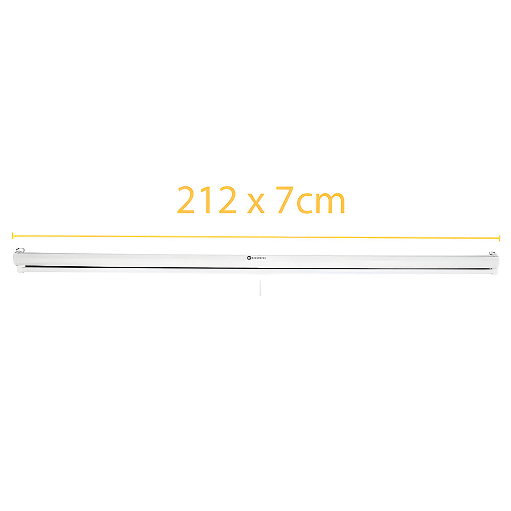 Tela de Projeção Retrátil 200 x 150cm, Goldentec, Manual, 78.7 Polegadas